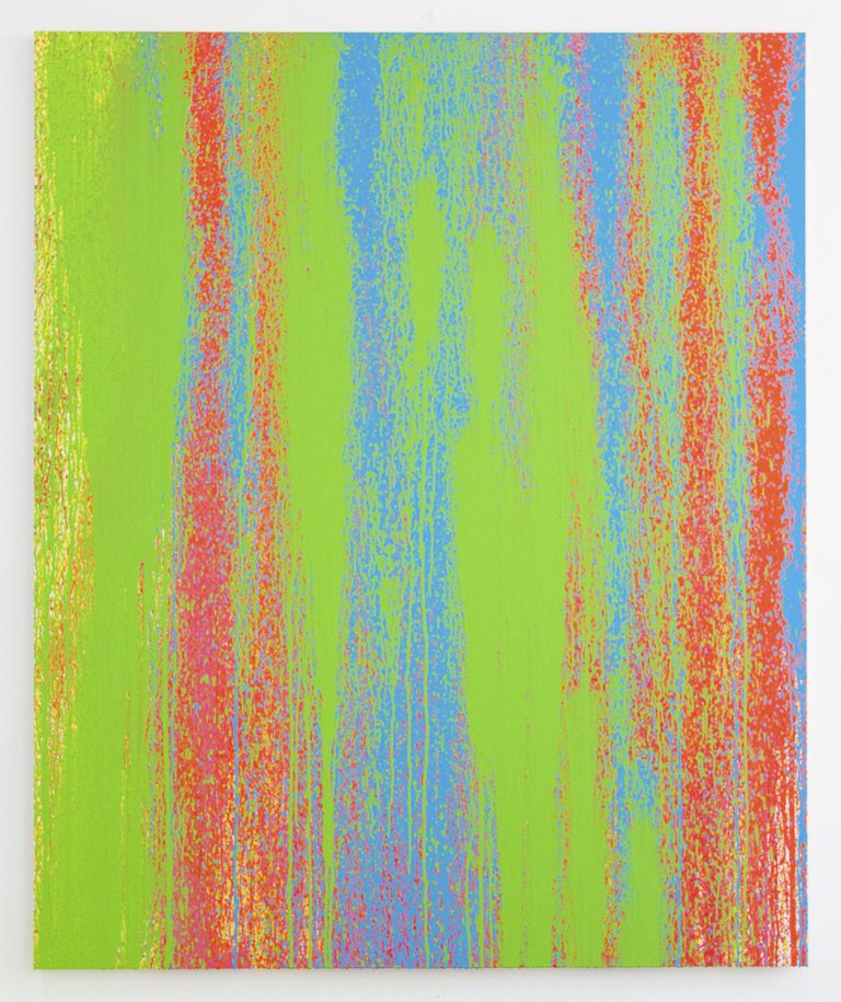 Color Rain IV, 2019. 230 x 190 cm
