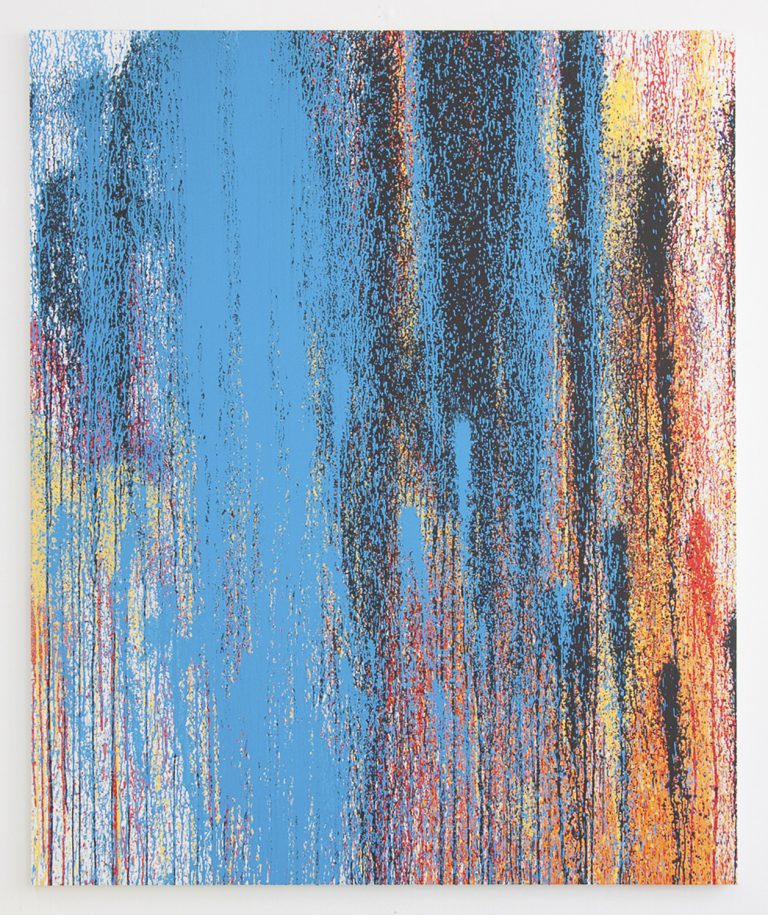 Color Rain l, 2019. 230 x 190 cm